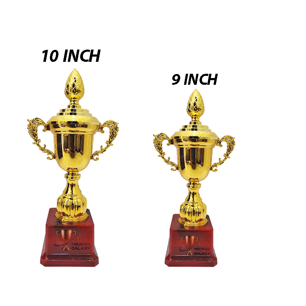 Trophy Galaxy 9 & 10 Inch Golden Cup Trophy – Premium Awards for Sports, Competitions & Corporate Events