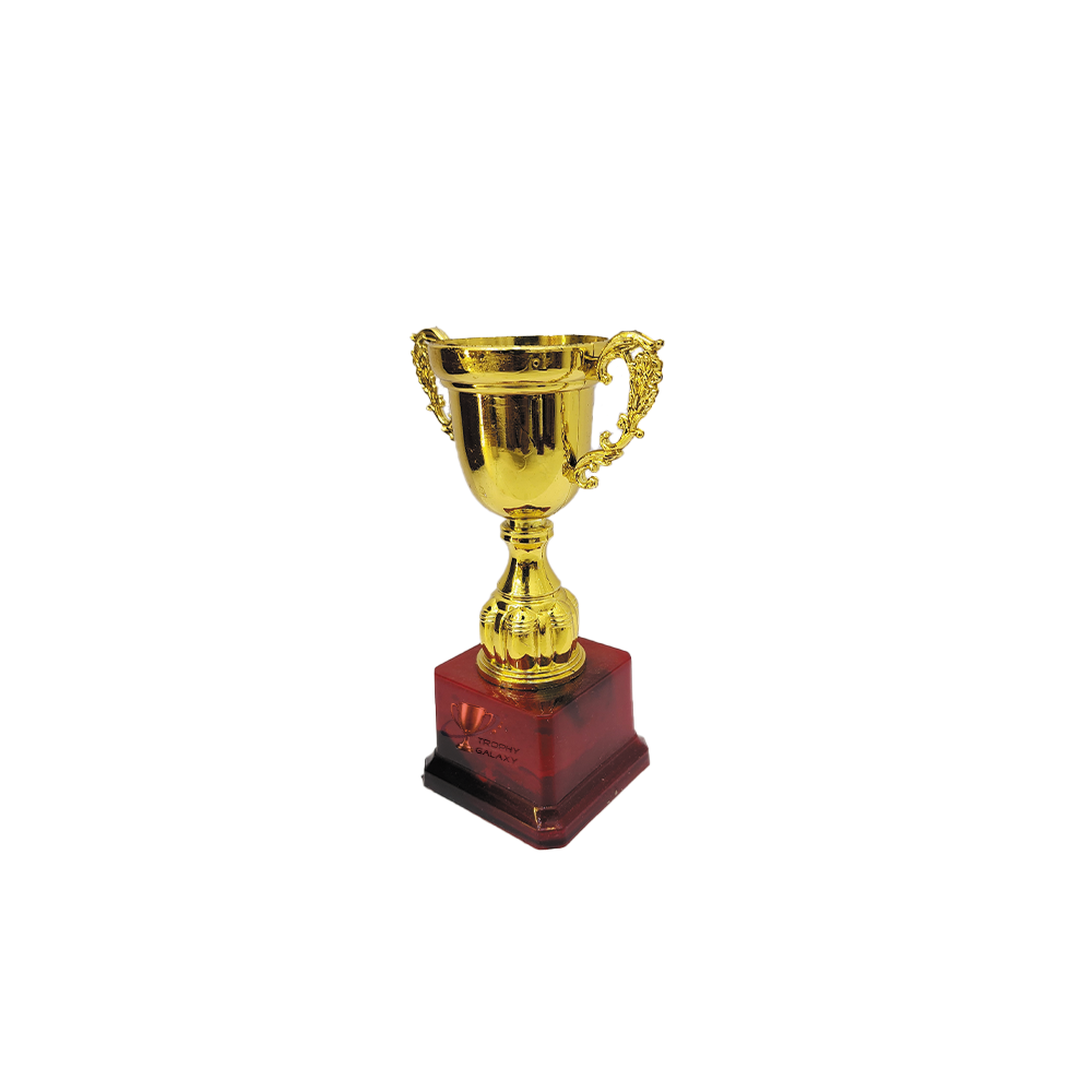 Trophy Galaxy Golden Cup Trophy Series, available in 7 Inch, 8 Inch & 9 Inch sizes.