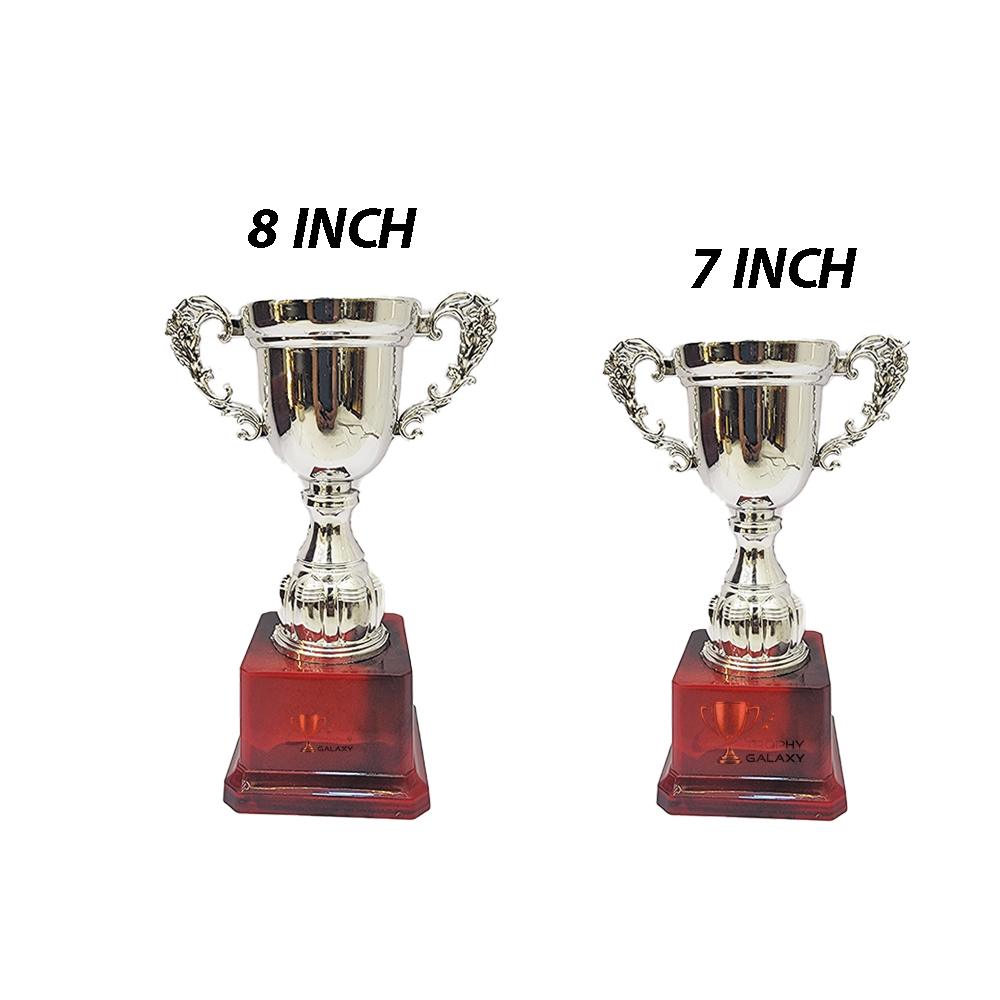 Trophy Galaxy Silver Cup Trophy – available in 7 Inch and 8 Inch sizes